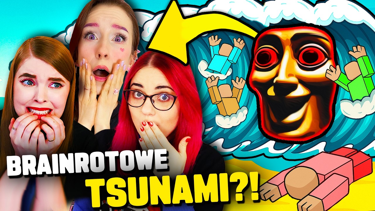 UCIEKAMY PRZED TSUNAMI BRAINROTÓW  !!!! w ROBLOX