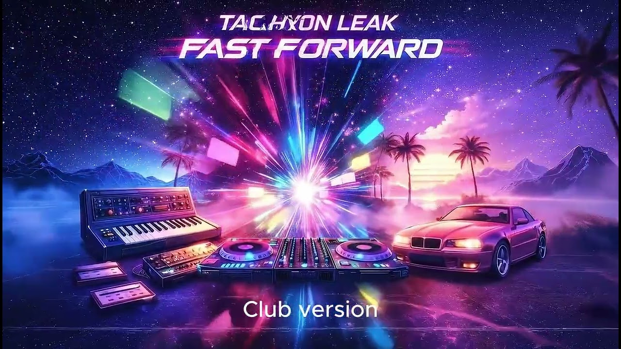 Tachyon Leak - Fast Forward (single preview) #electronicmusic #synthwave