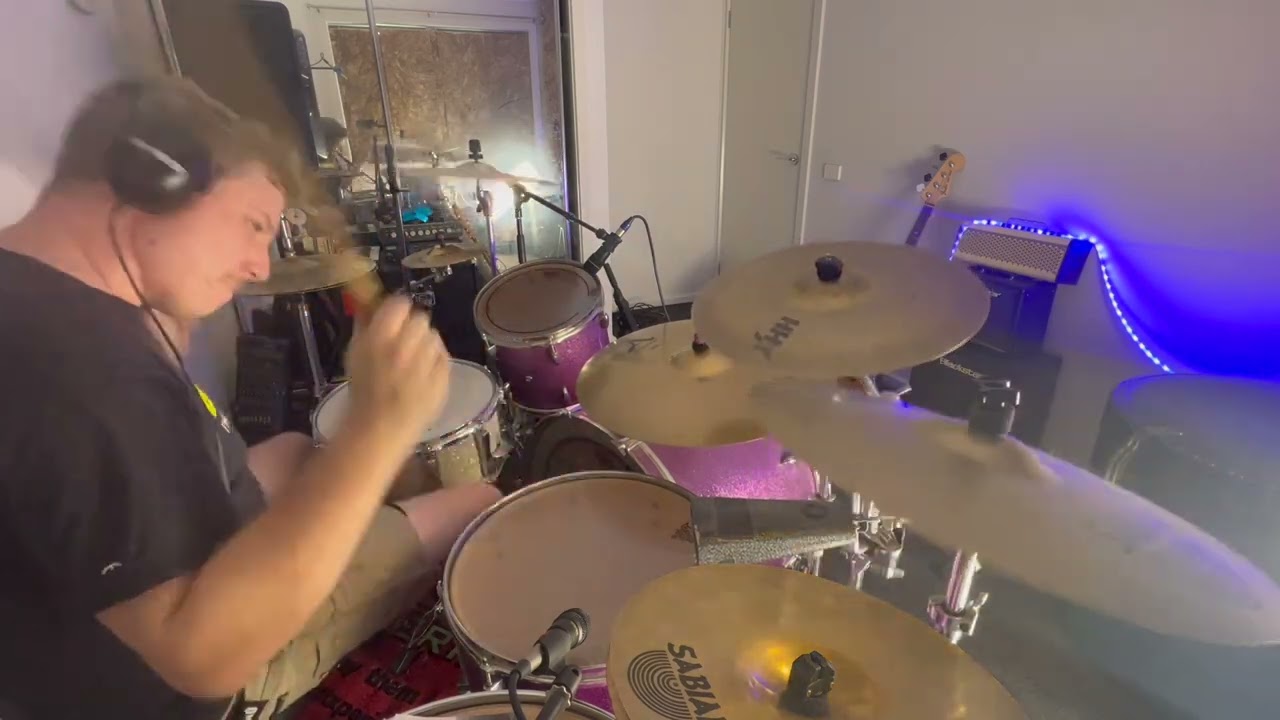 Another Celebration at the End of the World  Mammoth Drum Cover
