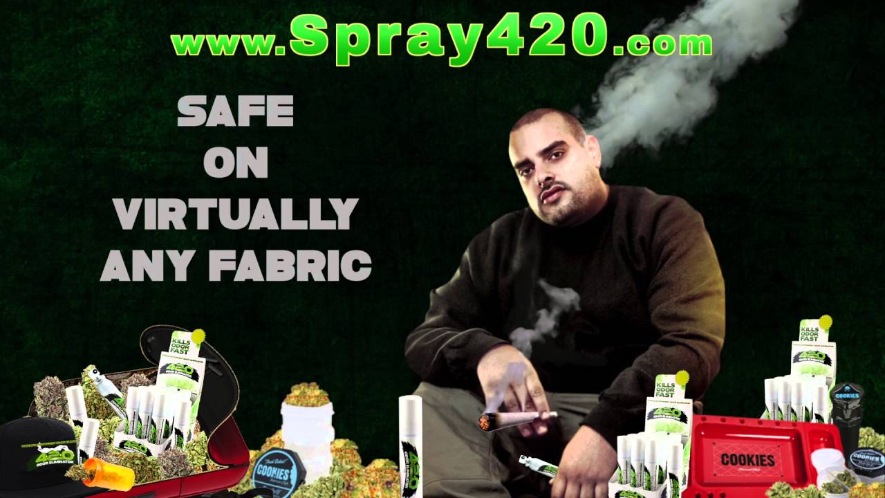 Get medicated without worrying - Spray420 add ft. Berner & Cookies