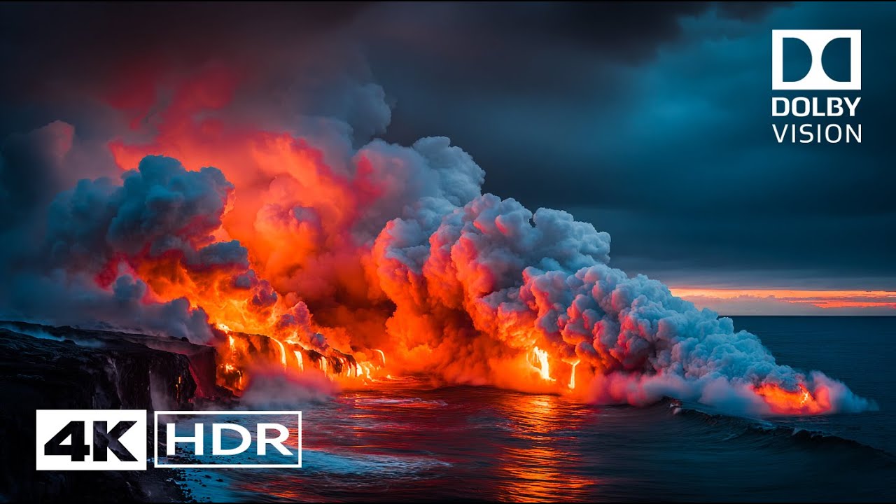 Breathtaking 4K HDR Nature Scenery | Relaxing Music & Stunning Landscapes for Meditation & Sleep