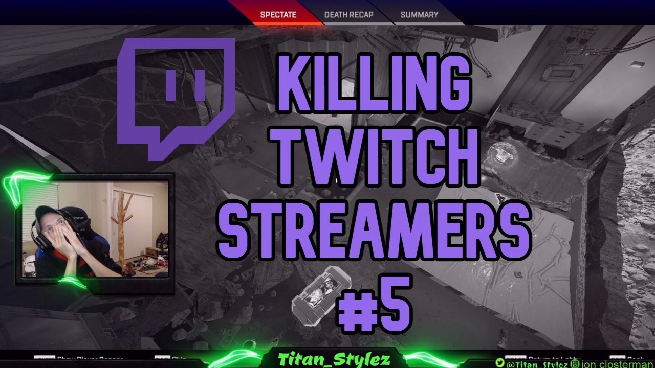 ИСПОЛЬЗОВАНИЕ ДВИЖЕНИЯ ДЛЯ УБИЙСТВА СТРИМЕРОВ TWITCH В APEX LEGENDS #5