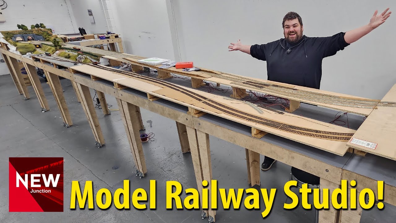 New Junction Model Railway EP33 - My New Model Railway Studio!