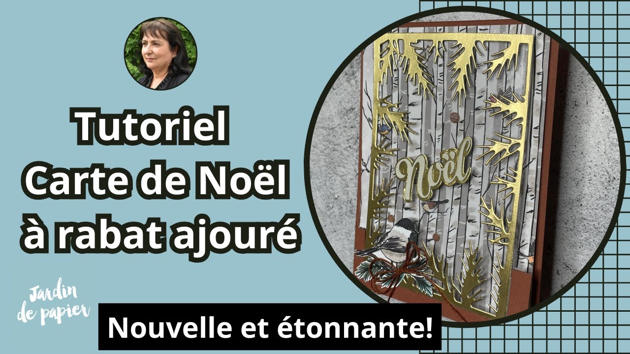 Carte de Noël à rabat ajouré - Stampin' Up!