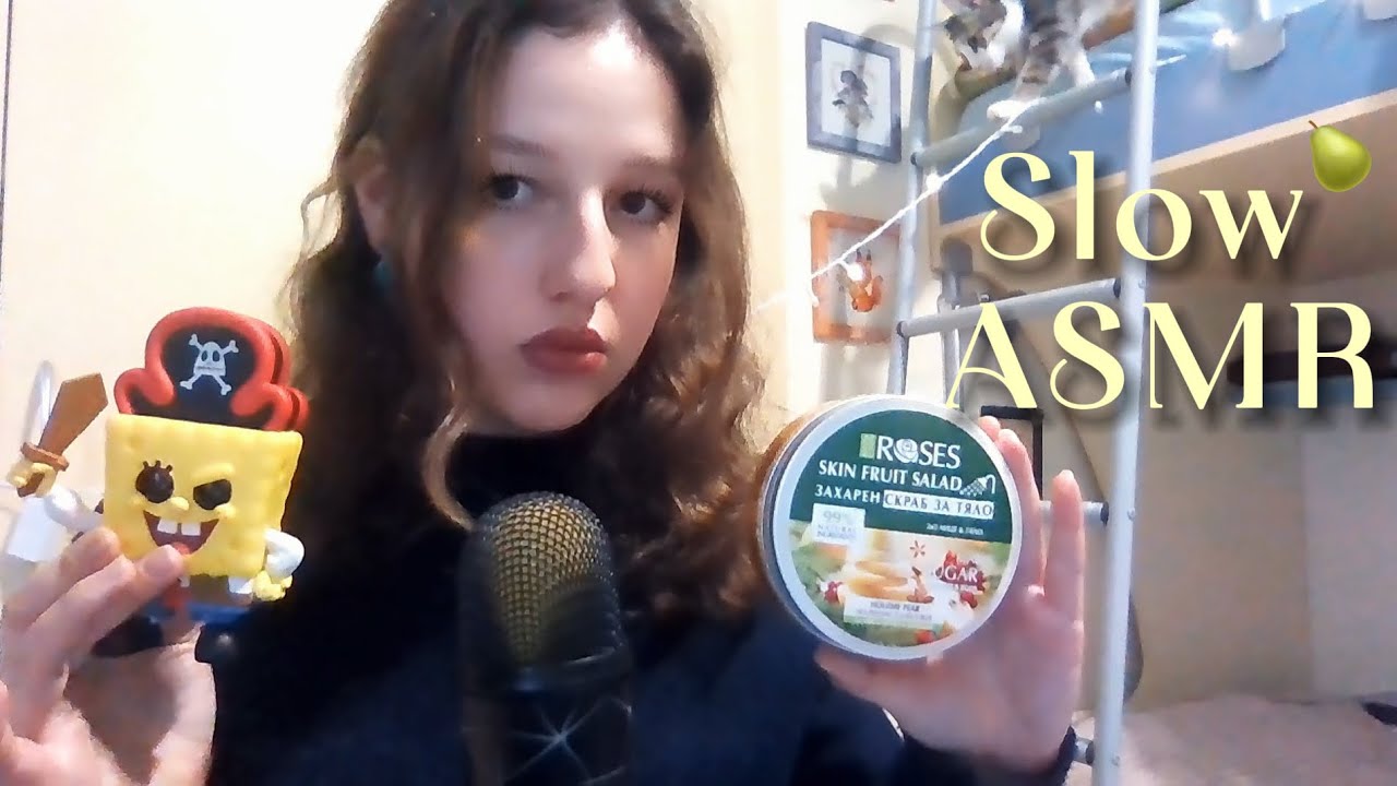 Fall asleep with slow, not overstimulating asmr
