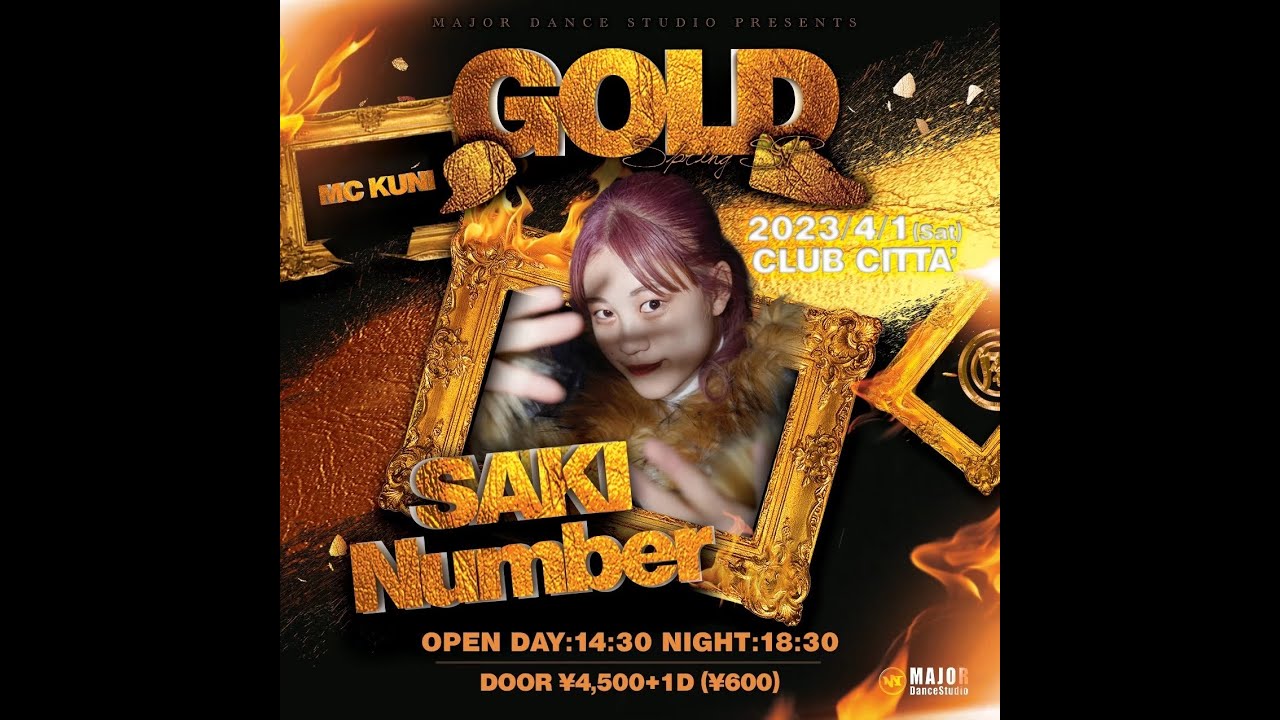 SAKI Number | GOLD | 2023.04.01 | @majordancetsudio