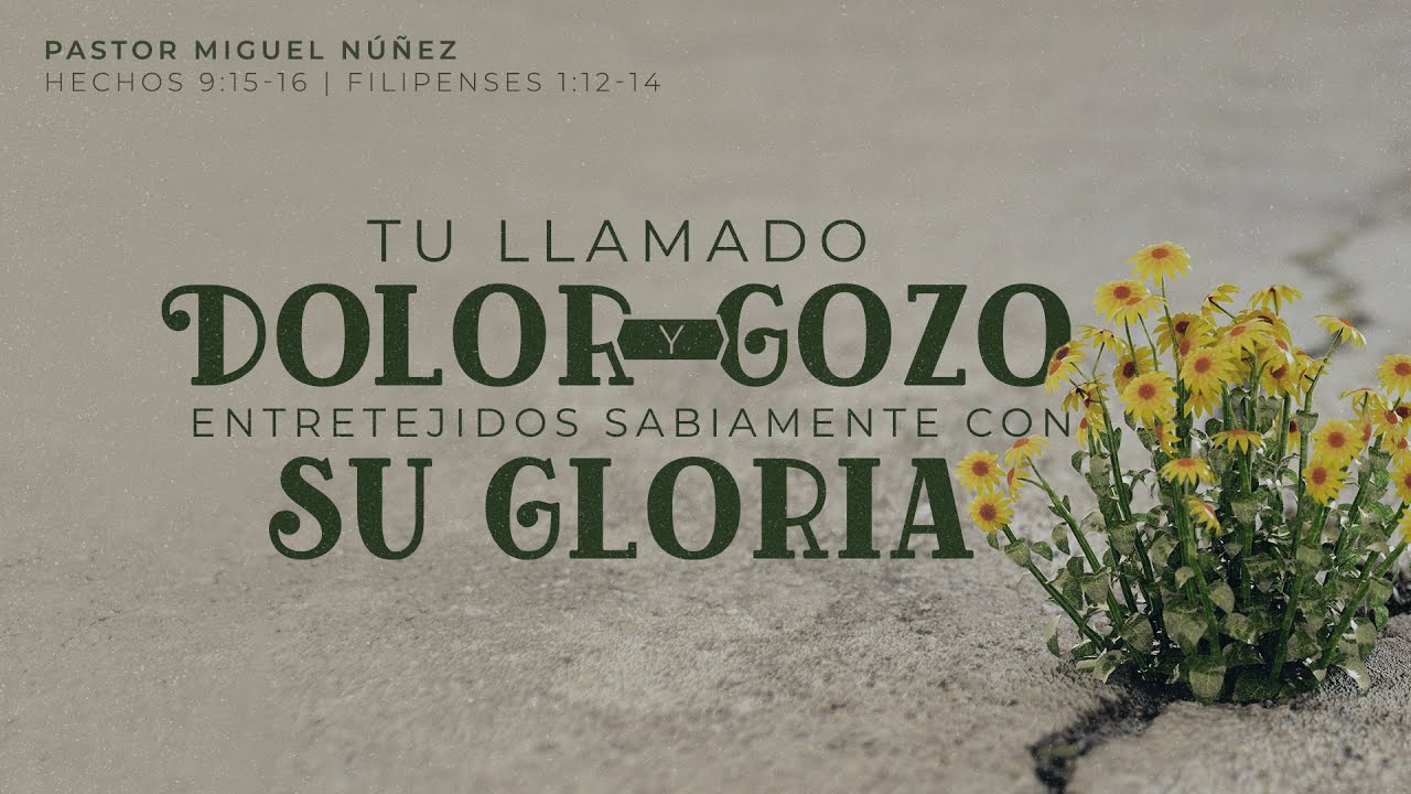 Tu llamado, dolor y gozo: Entretejidos sabiamente con Su gloria - Pastor Miguel Núñez | La IBI