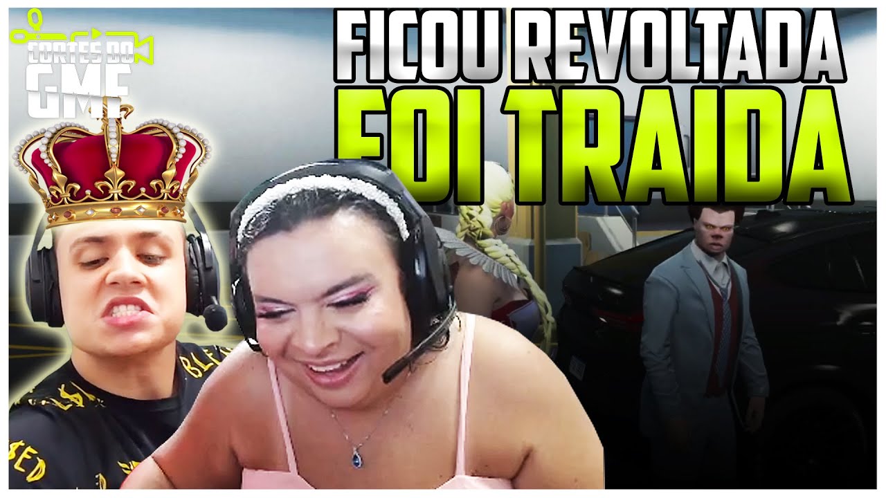 REAÇÃO DA PAOLA BRACHO😱 AO SABER DO GOLPE DO PAULINHO O LOKO NO CASAMENTO NA CAPITAL CITY GTA RP