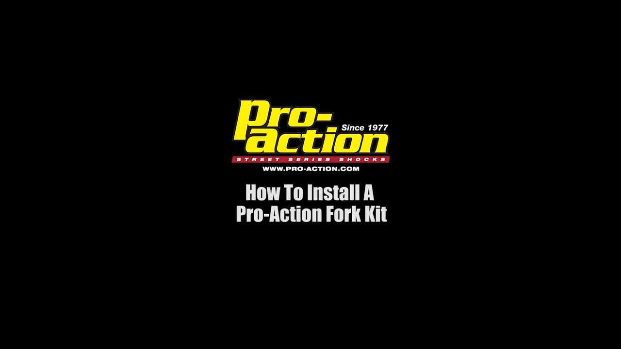 How to install a Pro-Action Fork Kit on Your Harley-Davidson