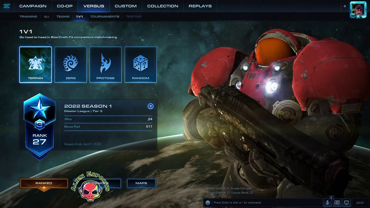Starcraft 2 Ladder 4600 MMR