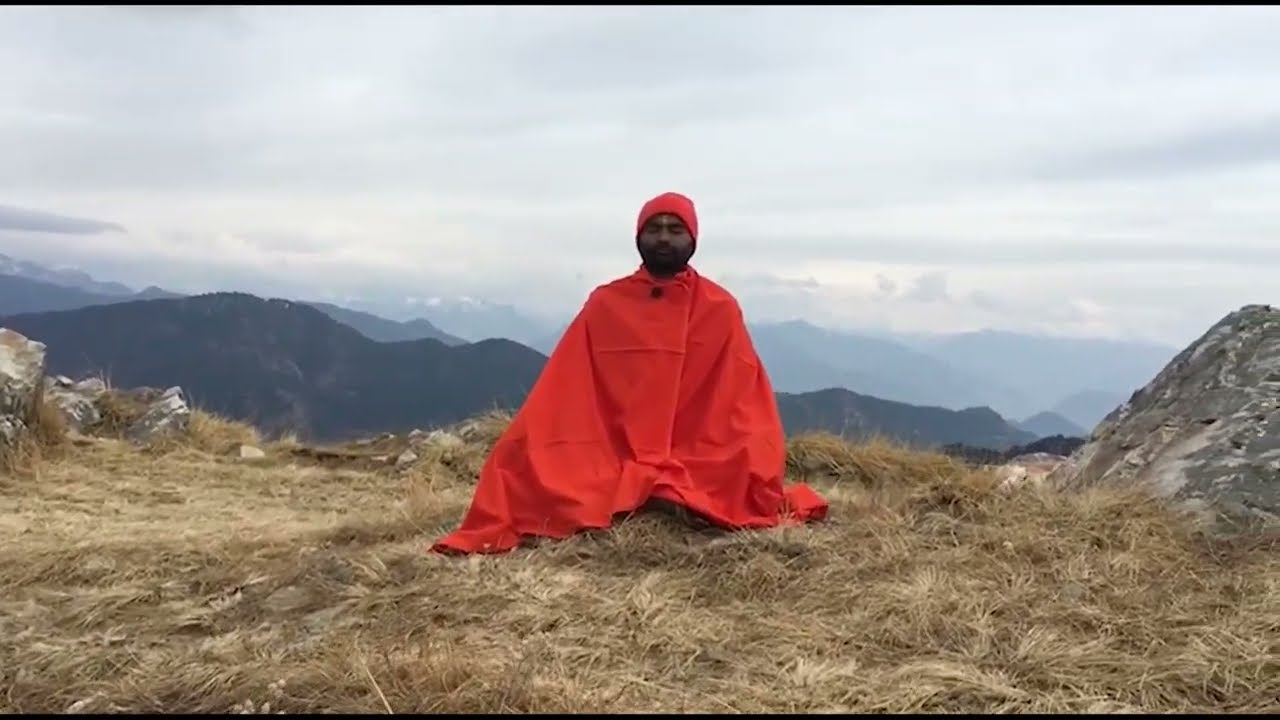 Meditation at Karthikeya Swamy Mountain | Kronch Parvat | Shwaasa Guru | Swami Vachananand