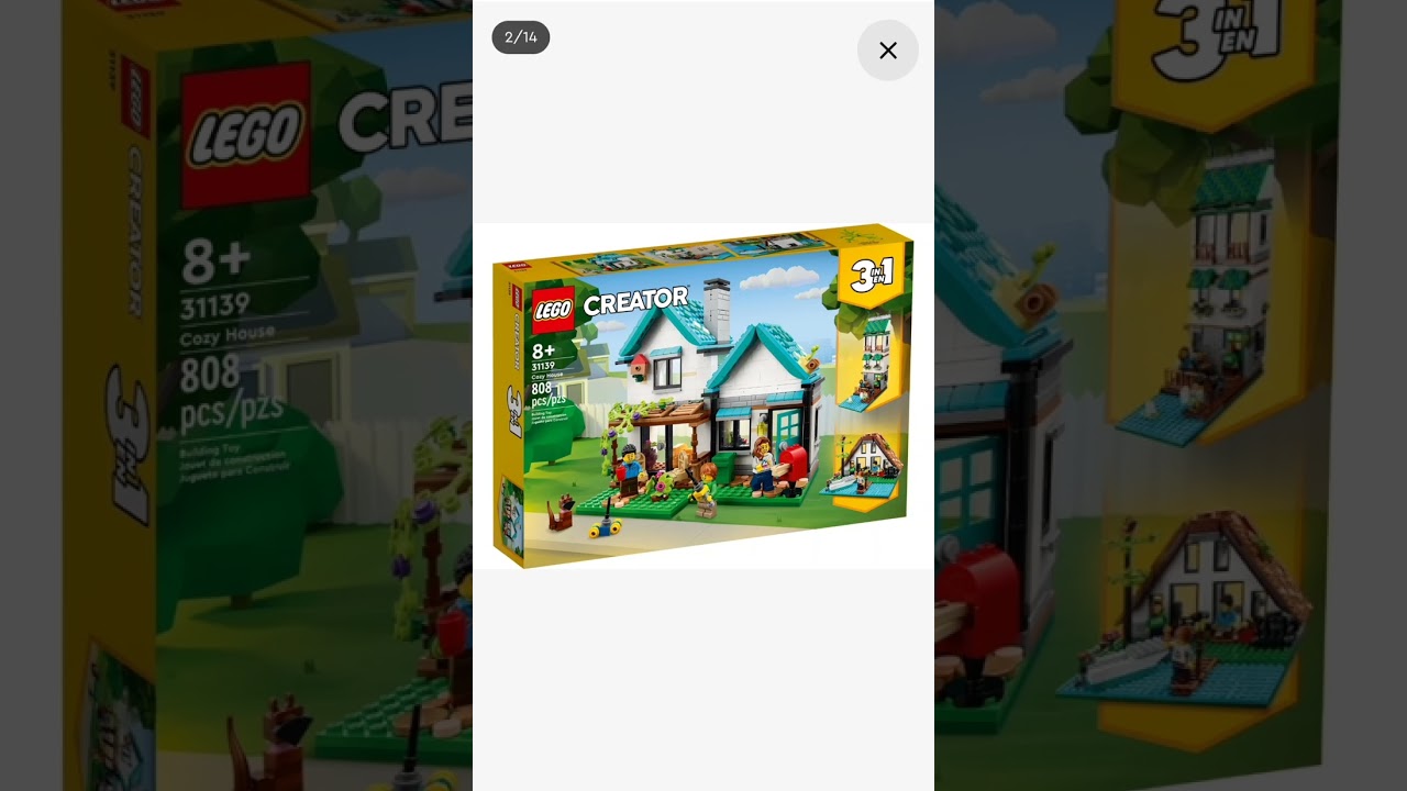 Lego Creator 3 in 1 Cozy House set images