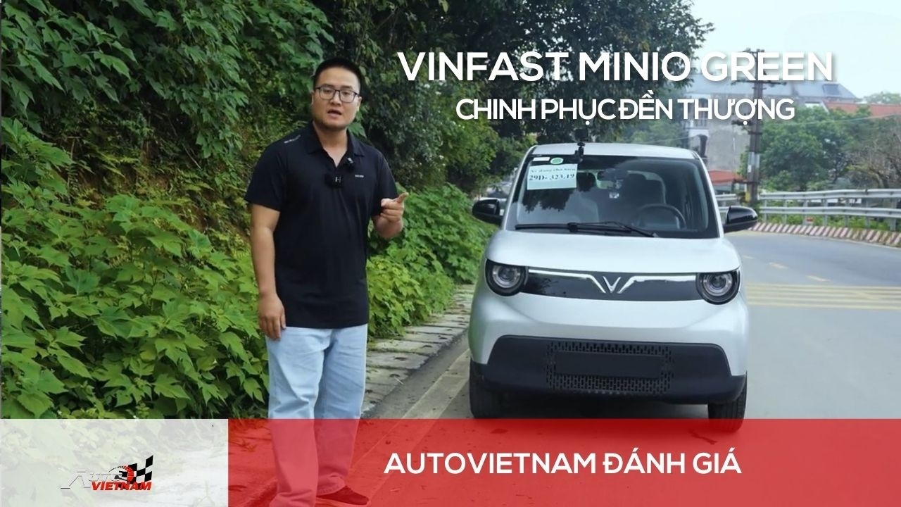 Thử th&aacute;ch Vinfast Minio Green leo dốc Đền Thượng Ba V&igrave; &ndash; Kết quả bất ngờ!