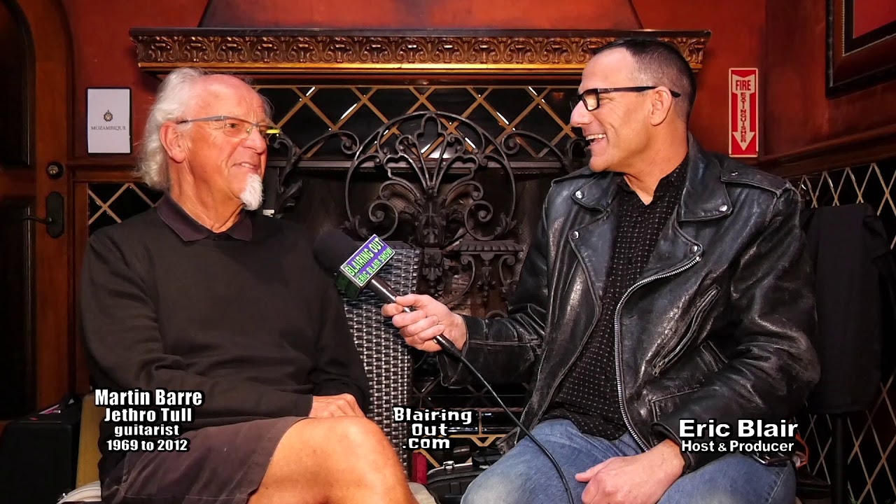 Ex Jethro Tull's Martin Barre & Eric Blair part 1 (Eddie Jobson & John Wetton) 2019