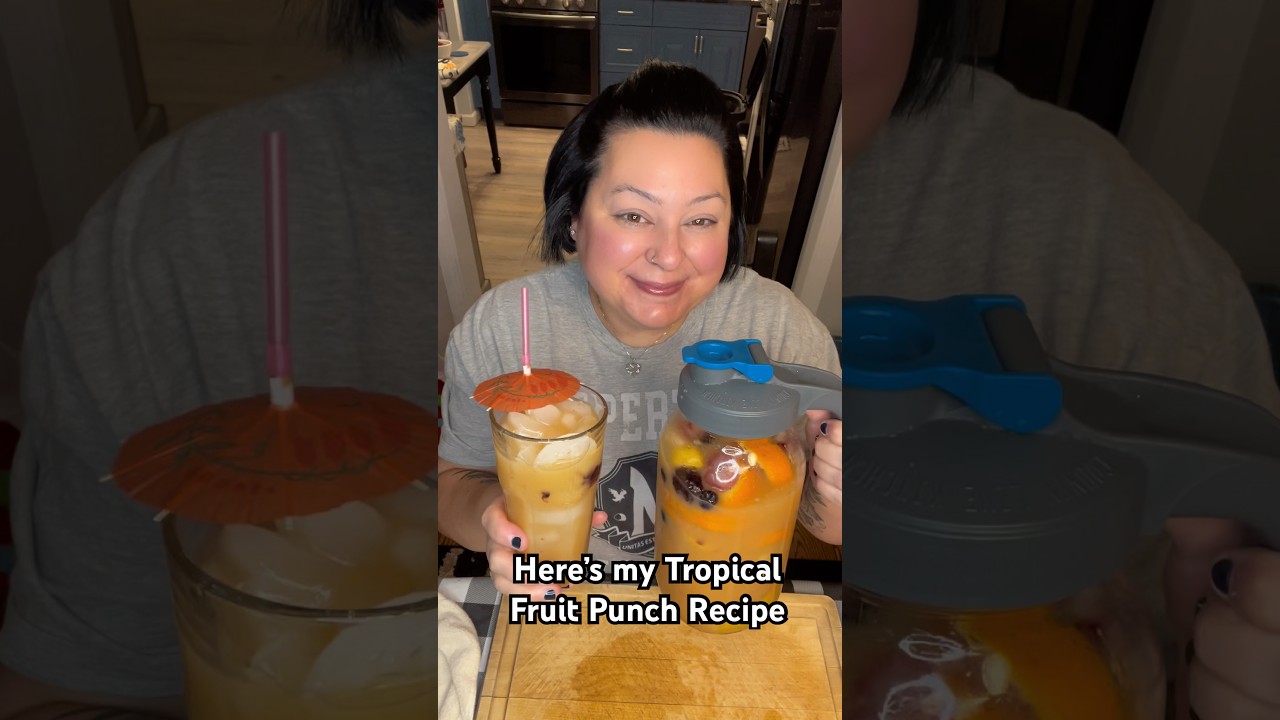 Here’s my Tropical Fruit Punch Recipe