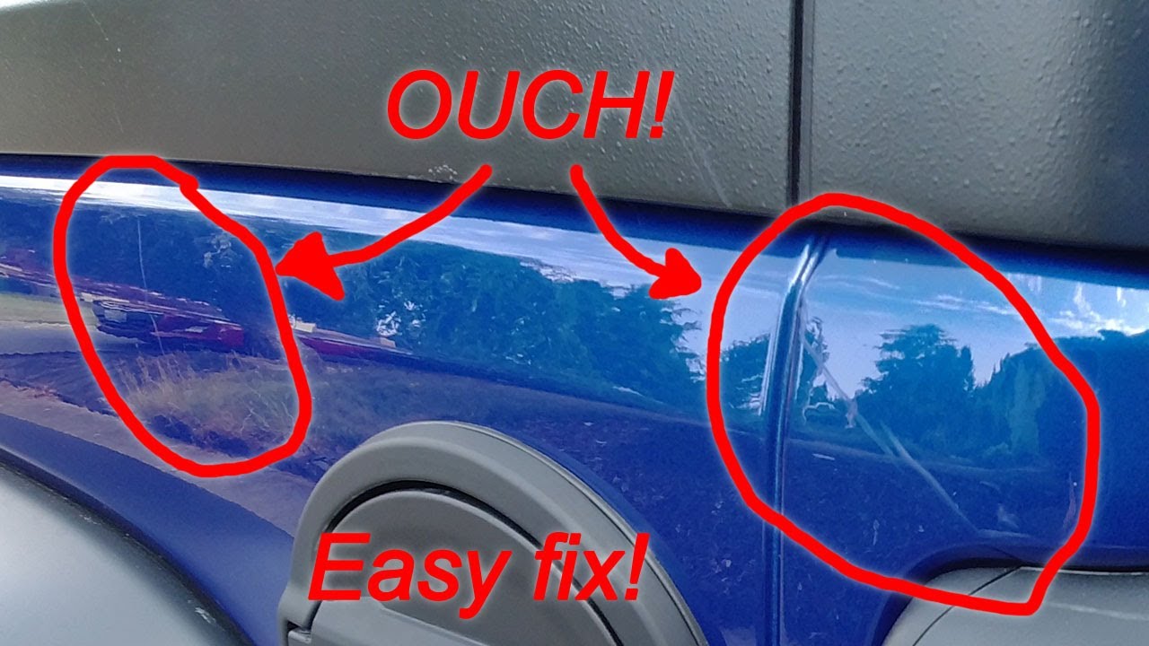 Easy scratch removal for your Jeep!