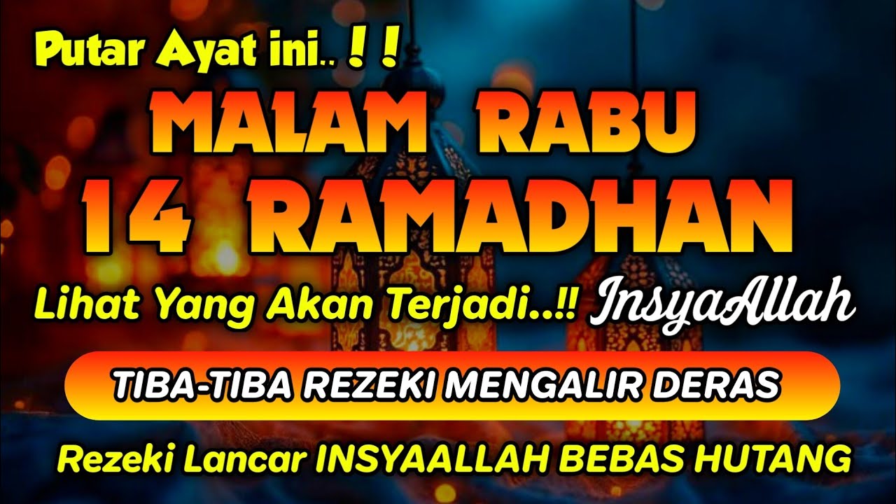 Sempatkan Baca 1x Setelah Magrib - Isya | Doa Pembuka Rezeki Dari Segala Penjuru, Pelunas Hutang