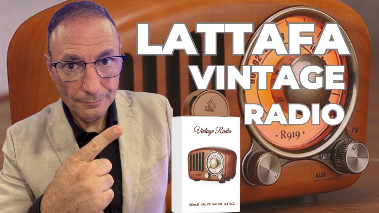 🎶 LATTAFA VINTAGE RADIO 📻 INITIO PARAGON🤔Que suene la música 🎶