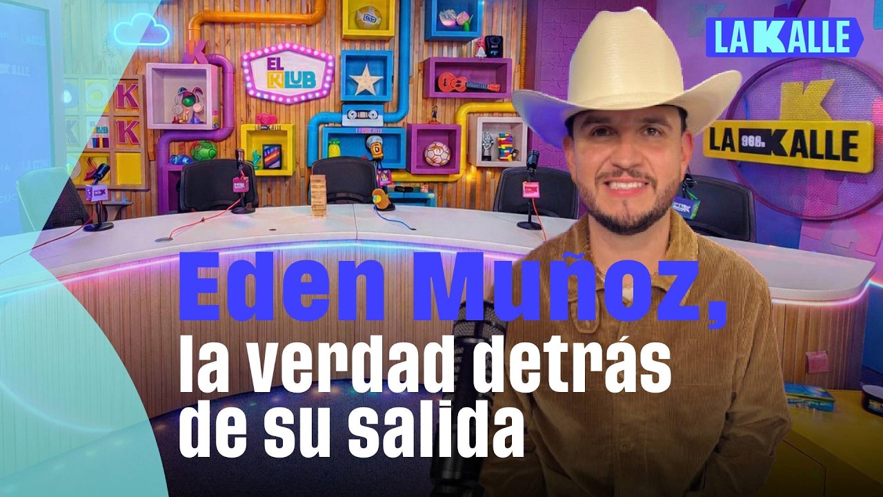 Eden Muñoz cuenta la verdad de su salida de Calibre 50: “No tenía otra opción”