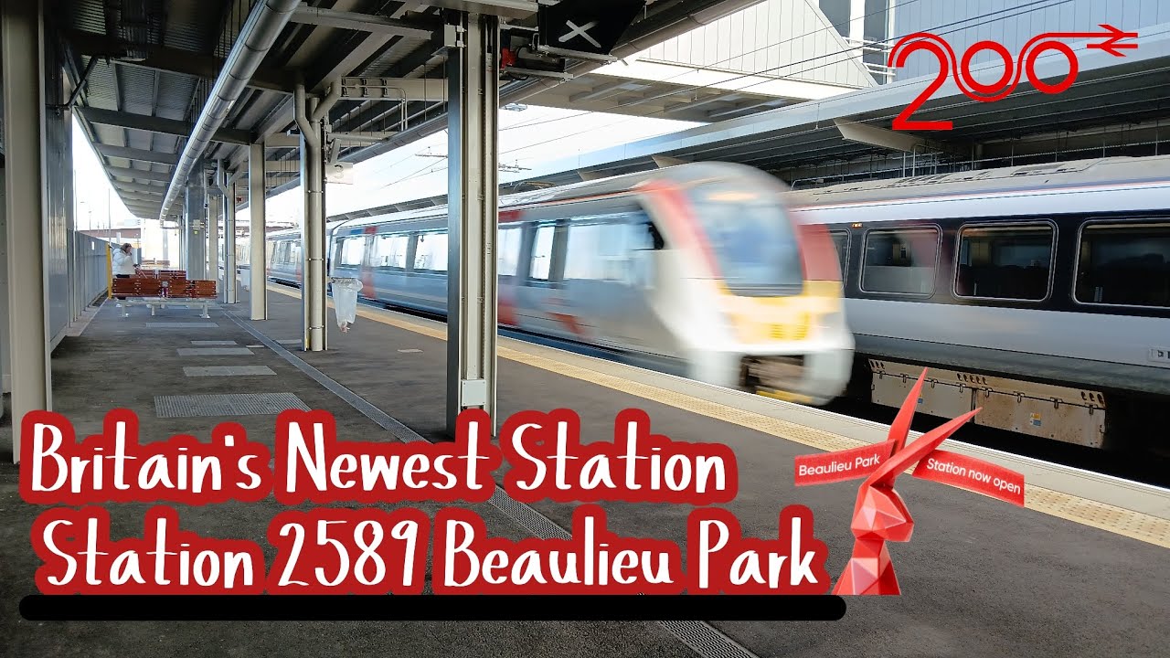 Station 2589 Beaulieu Park | Britain's Newest Station