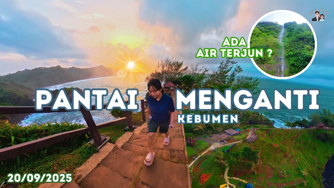 Pantai menganti Kebumen! Spot sunrise terbaik di selatan pulau Jawa | ternyata viewnya SEINDAH ini !