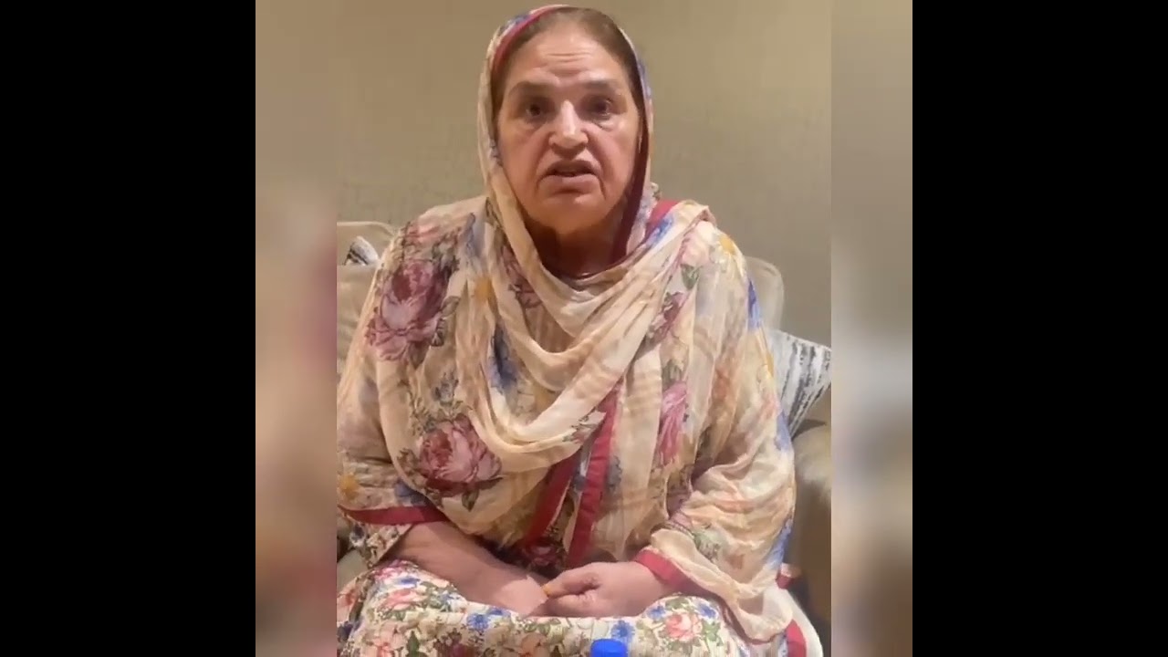 Mother of Usman Dar
