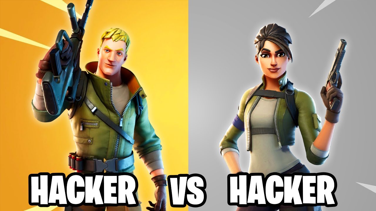 Fortnite Hacker vs Hacker