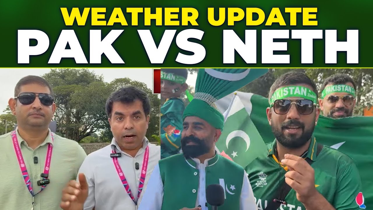 Live 🔴Colombo | Pak Vs Neth | Weather Update