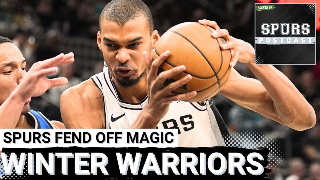 SPURS POSTCAST: Spurs, Wembanyama Brave Storms Then Blast Magic | Dylan Harper STAYS HOT!