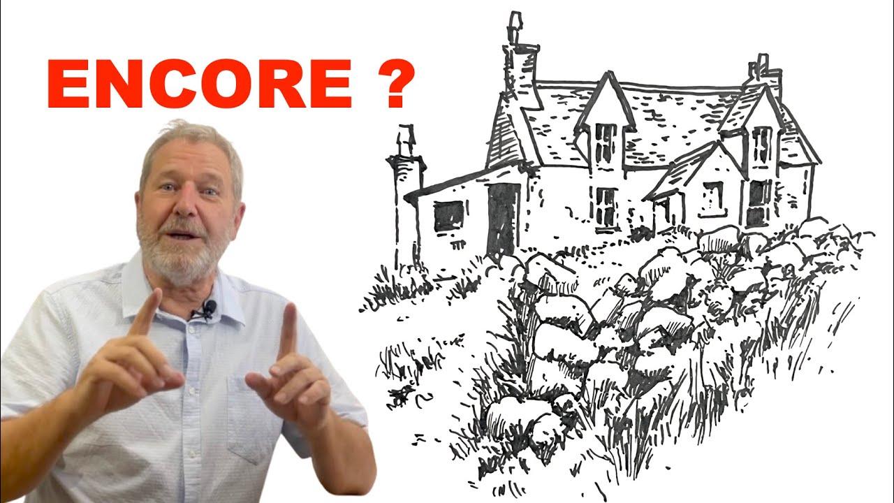 DESSINE une MAISON dans le PAYSAGE !