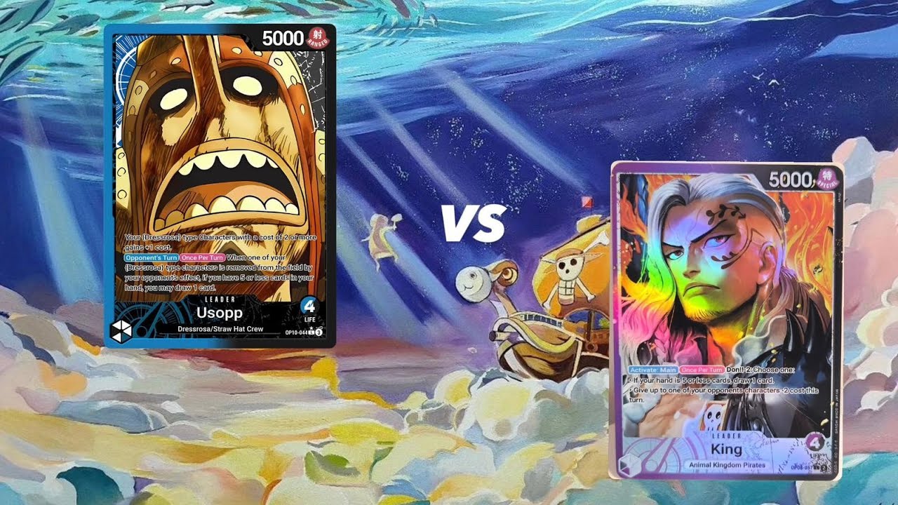 Ussop vs P/B King EB02 One Piece TCG