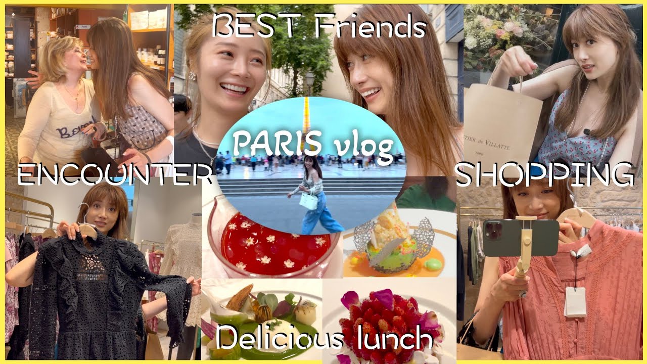 【パリ】大好きなファッションブランドの聖地でご飯とお買い物巡り♪【vlog】