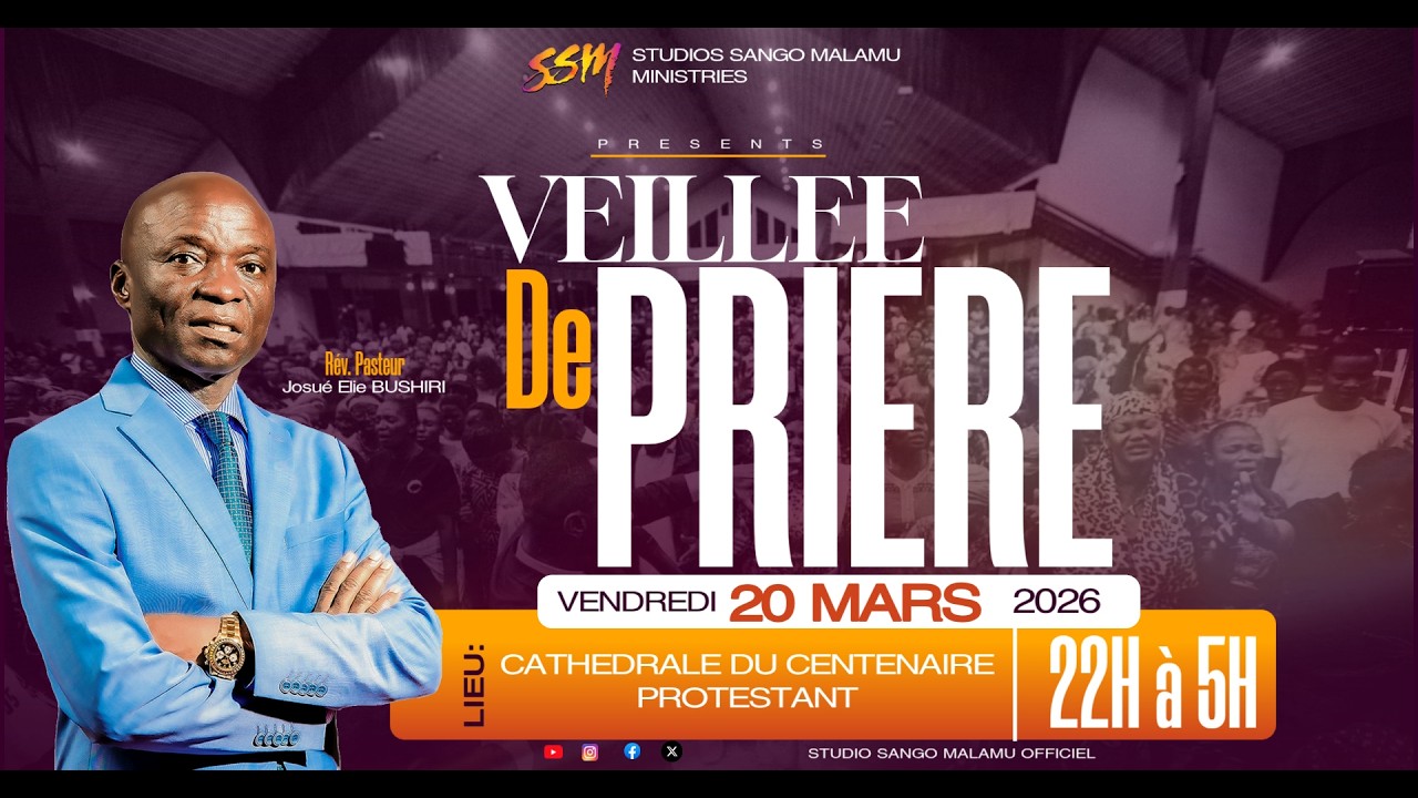 PRIONS ENSEMBLE DU 13  MARS 2026 AVEC LES STUDIOS SANGO MALAMU