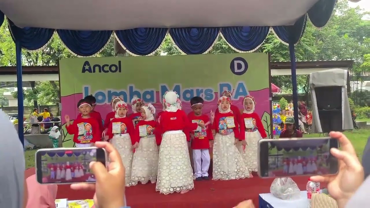Lomba mars RA di ANCOL TK AZ ZAHRA TAMBUN-BEKASI