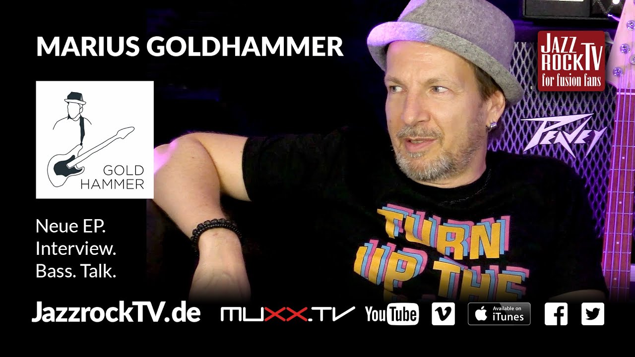 JazzrockTV &ndash; MARIUS GOLDHAMMER Interview