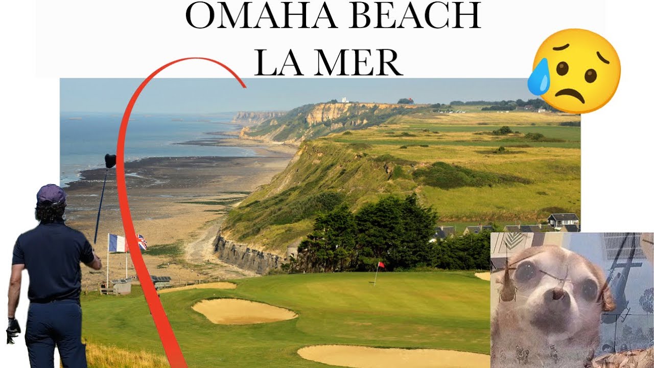 😩 LE RETOUR DU SLICE !!! 😈 Mais on s'amuse bien quand même 😏😉😂 Golf d'Omaha. Parcours La Mer.