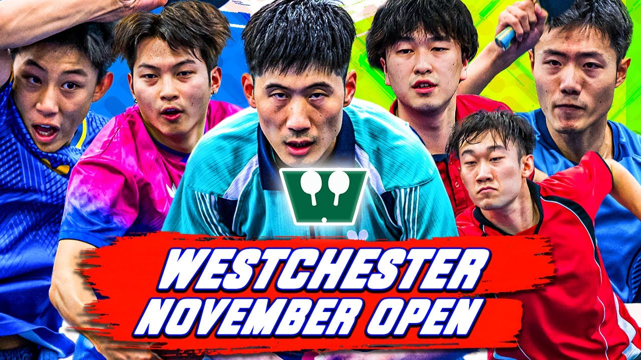 Westchester Table Tennis Center November 2025! 4k HD! Ft Koyo Kanamitsu, Kaden Xu
