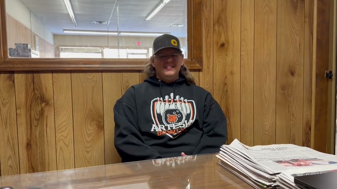 Artesia bowler Brenden Depew talks about life and maturing in his senior year 