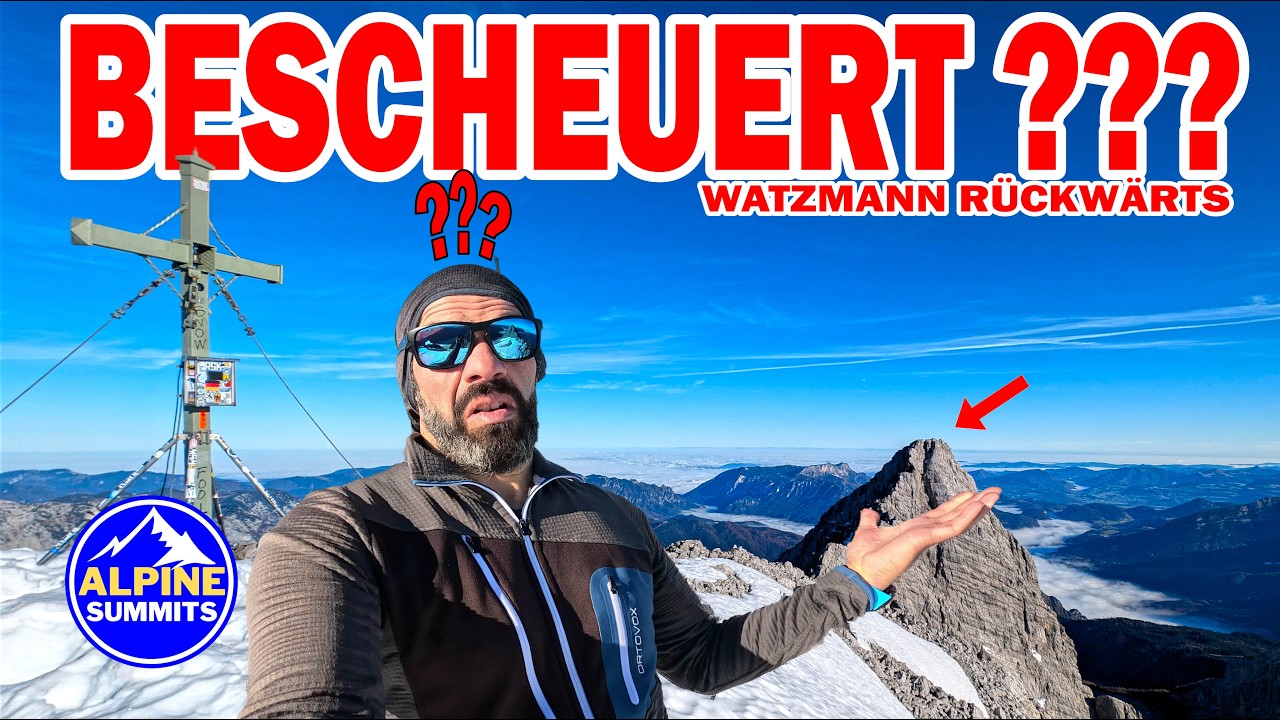 Watzmann Überschreitung Rückwärts | BESCHEUERT ??? #watzmann #alpinesummits #berchtesgaden