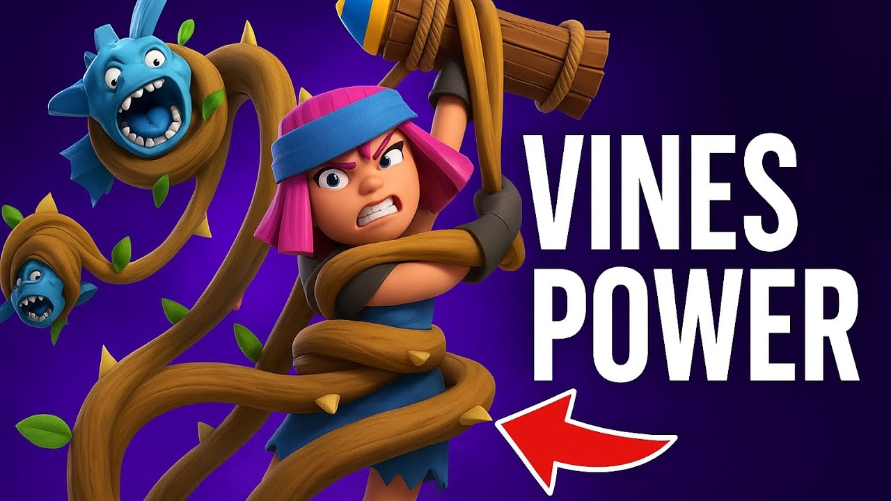 Vines spell clash royale nerf ! 