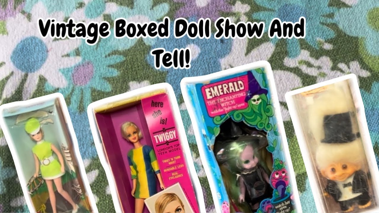 Vintage In Box Dolls of the 60s and 70s
