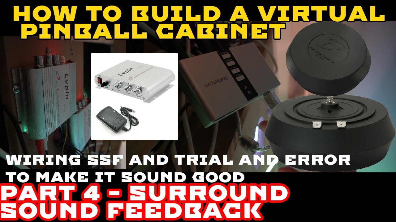 Surround Sound Feedback For Virtual Pinball