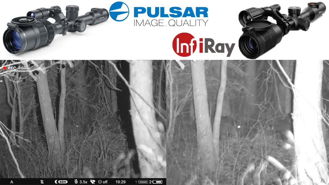 INFIRAY TD50L - PULSAR DIGEX C50 - VELKÝ SROVNÁVACÍ TEST - COMPARISON TEST