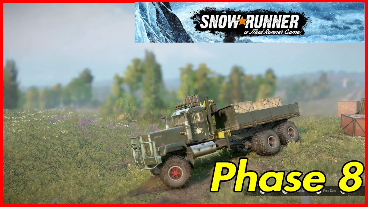 Snowrunner console phase 8 with mods.