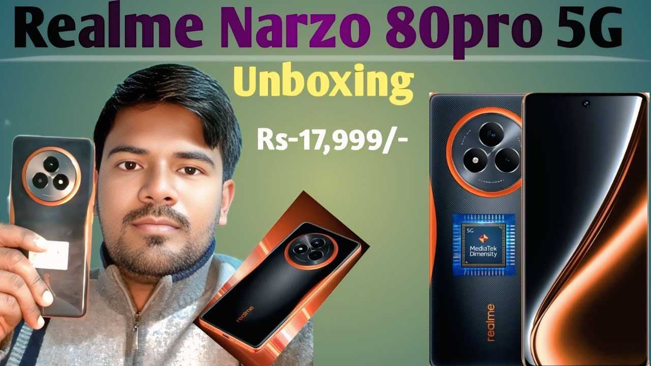 Realme Narzo 80 Pro 5G Review ⚡️ | IP69 Waterproof 💦 | 90 FPS BGMI + 50MP Camera | At Rs 17,999/-
