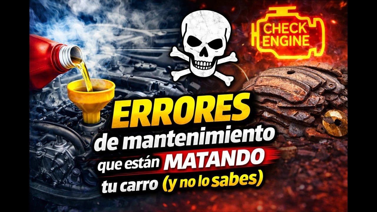 ERRORES de mantenimiento que están MATANDO tu carr