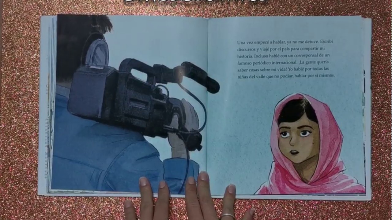 Cuento Infantil Valores: EL LÁPIZ MÁGICO DE MALALA. (Español)
