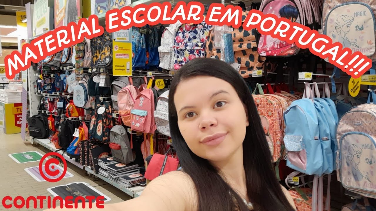 PREÇOS DE MATERIAL ESCOLAR EM PORTUGAL!!