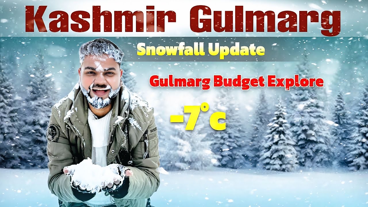 Gulmarg | Srinagar To Gulmarg | Live Snowfall | Snowfall Update | Gulmarg Explore