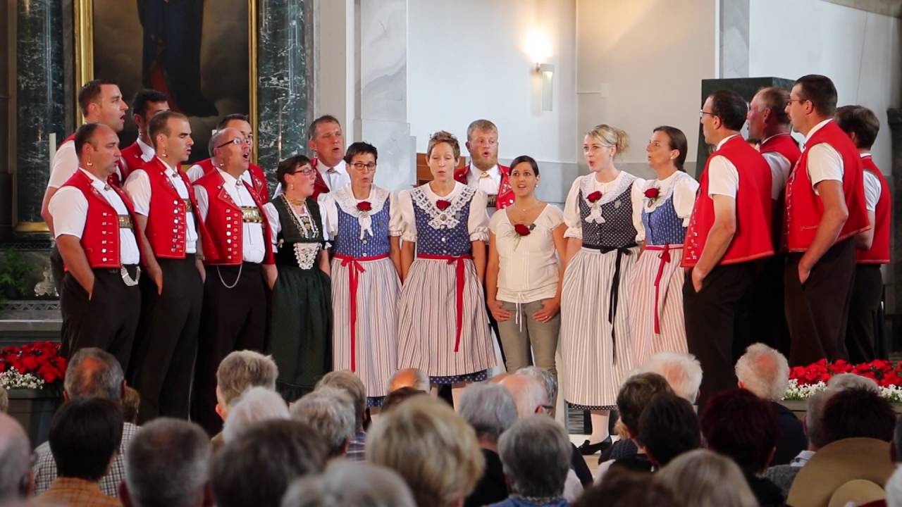 Jodelch&ouml;rli M&ouml;rschwil -  Jodlerfest Gossau 2016